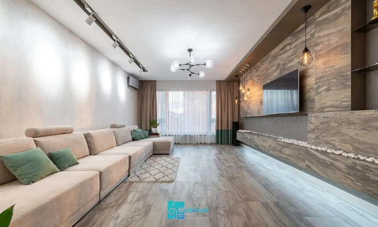 تصویر چسباندن تمام عناصر دکوراسیون به دیوارها