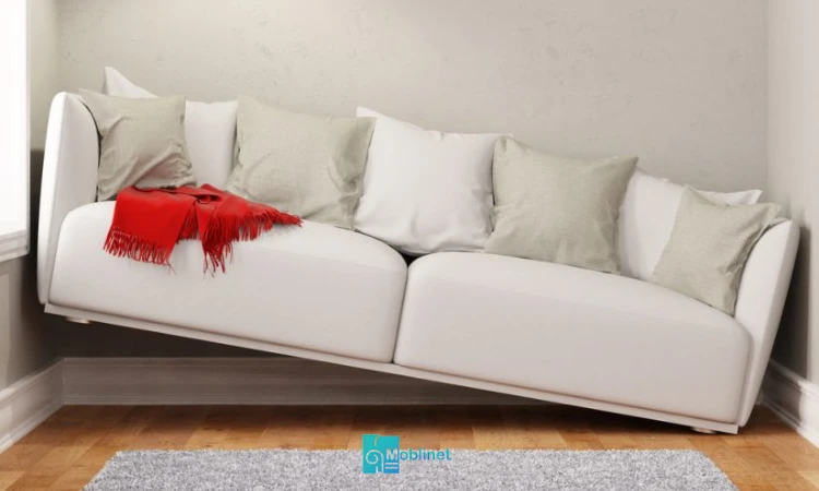 تصویر مبل با اندازه نامناسب