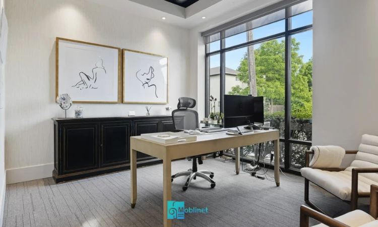 تصویر دکوراسیون دفتر کار