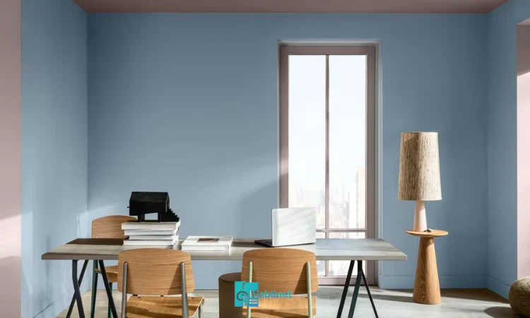 تصویر اتاق مطالعه با دکوراسیون مینیمال